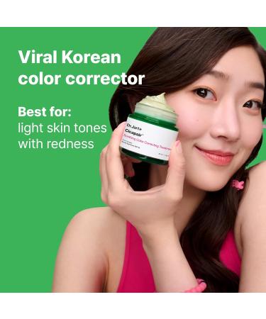 Dr. Jart+ Cicapair Soothing Color Correcting Treatment SPF 30 with Centella Asiatica Extracts | cc cream | Korean Skin Care New Formula - Travel Size (0.5 Fl Oz) - Buy Online on GoSupps.com