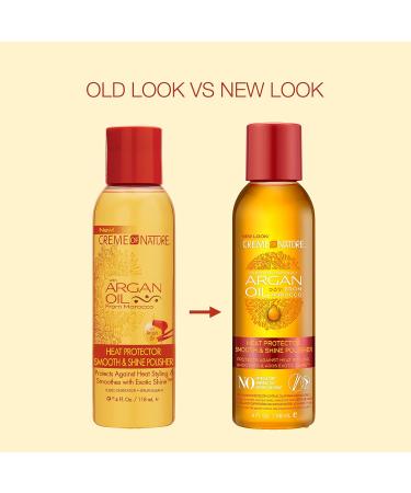 Creme of Nature Argan Oil for Hair Smooth & Shine Hair Polisher Argan Oil of Morocco for Anti Frizz Control 4 Fl Oz (Pack of 2) - Buy Online on GoSupps.com