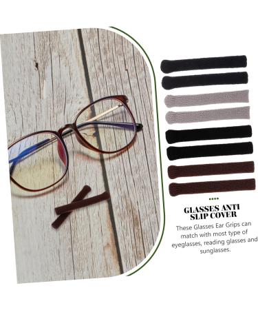 Gleavi Silicone Glasses Accessories - 4 Pairs Anti-Slip Ear Pads & Leg Covers for Ultimate Comfort - Buy Online on GoSupps.com