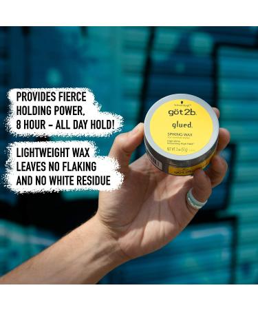 Got2b Glued Spiking Hair Wax 2 oz - Fierce Holding Power - Buy Online on GoSupps.com