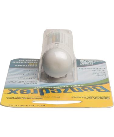 Benzedrex Nasal Decongestant Inhaler - Fast Relief - 1 Count (Pack of 1) - Buy Online on GoSupps.com