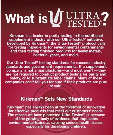 Kirkman Super Nu-Thera Multivitamin Teen & Adult - Buy Online on GoSupps.com