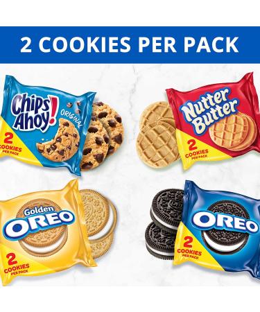 OREO & CHIPS AHOY! Snack Variety Pack - 56 Cookies | Original & Golden Nutter Butter - Buy Online on GoSupps.com
