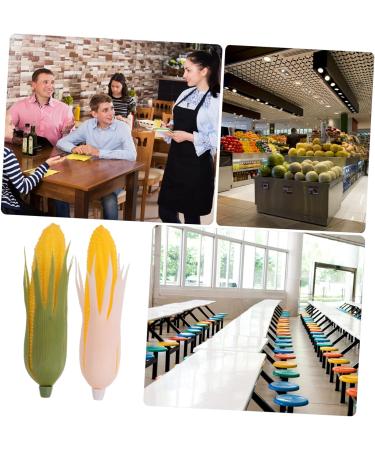 ABOOFAN 8 Pcs Simulation Corn Realistic Vegetable Lifelike Kitchen Vegetable Toys Artificial Fruits Kitchen Photography Props Corn Decor Decoratve Food Toy Fake Decoration Cupboard Plastic - Buy Online on GoSupps.com