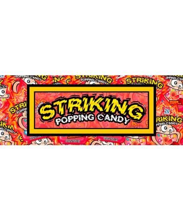 Striking Popping Candy Lemon Tea Flavour 15g (Pack of 4) - Buy Online on GoSupps.com