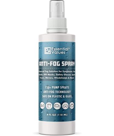 Anti Fog Spray for Glasses (4oz)  Made in USA | Anti Fog Spray That Keeps Fog Out & Protects Goggles  Masks  Mirrors  Windows & More  Effective for Use on Plastic & Glass Lenses 2 Pack - Buy Online on GoSupps.com