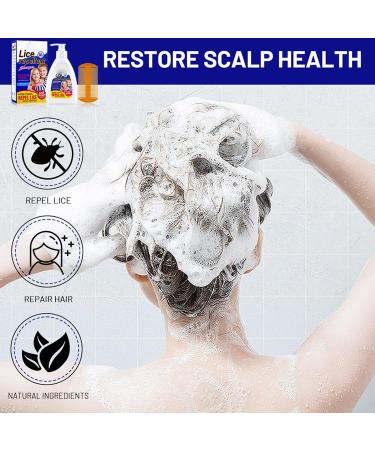 Lice Defense Daily Shampoo 300ml - Scalp Cleaning & Repellent for Home and Travel - Buy Online on GoSupps.com