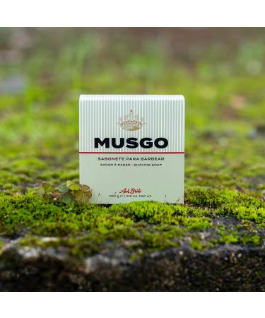 Oh Brito Shaving Soap MUSGO Ach Brito Made in Portugal 100 g - Buy Online on GoSupps.com