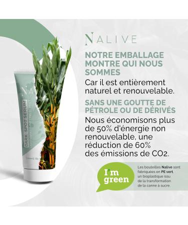  Nalive ZERO Nalive Anti-Dark Spot Cream for Face and Body - Made in Italy - Brightening Serum with Vitamins C B3 E & Organic Aloe Vera - Free from Silicones Paraffin PEGs Perfume and Dyes - 30 ml - Buy Online on GoSupps.com
