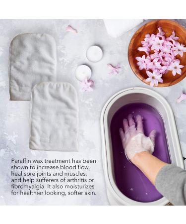 MESS Insulated Mitts for Paraffin Treatment - 2-Pack Wax Gloves for Hands - Ideal for Home or Spa Use - Soothe Arthritis Pain - Buy Online on GoSupps.com