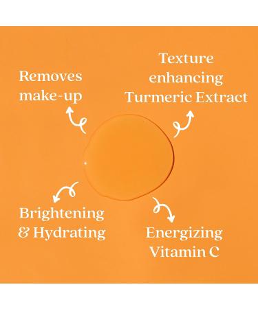 By Nature Brightening Gel Cleanser - Vitamin C & Turmeric Face Wash for Gentle Hydration Dirt & Makeup Removal - Buy Online on GoSupps.com