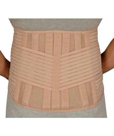 Therall Heat Retaining Back Support Beige Large Beige Large