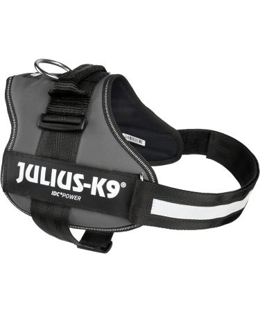 K9 Powerharness L/1 Anthracite - Durable Dog Harness for All Sizes | International Shipping Available - Buy Online on GoSupps.com