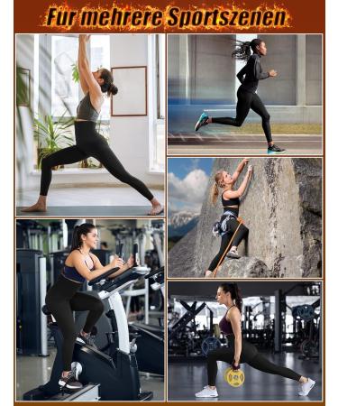 Melliex High Waist Sauna Pants - Weight Loss Sweat Leggings | Body Shaper for Fitness Gym & Yoga (XXL) - Buy Online on GoSupps.com