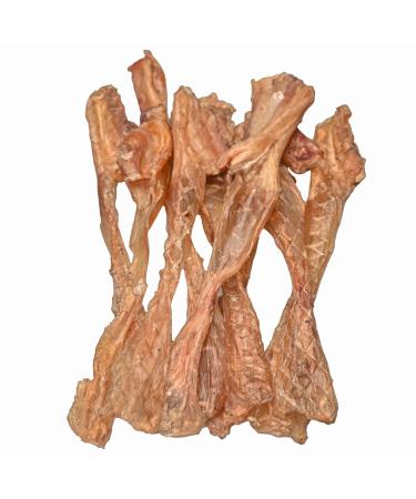 Buffalo Large Tendons (7-11 inches) - 100% All-Natural Single Ingredient Grass-Fed Free-Range Premium Buffalo Dog Chews - Air Dried Healthy Dog Treats (7-11 Inches 10 Count) 10 count (Pack of 1) 10