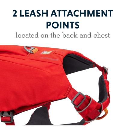 Luffwear Dog Harness with Built-In Bags | SwitchBak for Large Breeds | All-Day Comfort | Red Sumac - Perfect for Short Trips & Everyday Activities - Buy Online on GoSupps.com