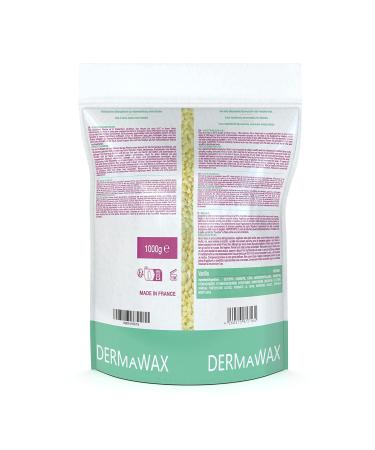 Premium 1kg Dermawax Vanilla Film Wax Pearls - No Strips Needed for Brazilian Full Body Face & Arm Hair Removal | International Shipping Available - Buy Online on GoSupps.com