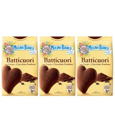 sarcia.eu MULINO BIANCO Batticuori Cocoa Cookies 350 g Pack of 3 (Batticuori x3)