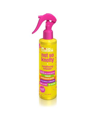 Rock the Locks Kids Not So Knotty Conditioning Detangler  Natural  Toxin and Paraben Free  Phthalate Free  8.5 fl. oz.