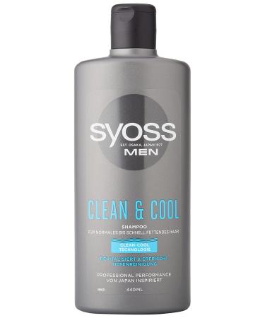 Syoss SYOSS Shampooing Men Clean & Cool 440 ml
