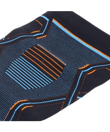 Sports Knee Brace | Nylon Compression Knee Sleeve & Adjustable Strap | Running & Fitness Support (S - Buy Online on GoSupps.com