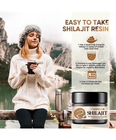 Pure Himalayan Shilajit Resin 50g - Organic with 85+ Trace Minerals & Fulvic Acid - Buy Online on GoSupps.com