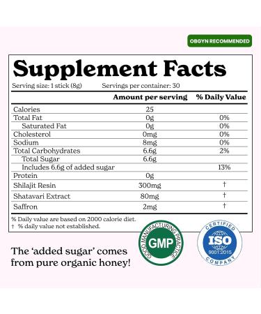 BetterAlt SHE-Lajit Strawberry Honeysticks|Shilajit for Women with Shatavari & Saffron for hormonal Balance & Energy Boost|Tasty Shilajit Honeysticks with Goodness of Pure Himalayan Shilajit|30 Sticks She-Lajit Honeysticks - Buy Online on GoSupps.com