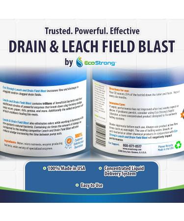 Septic Drain Treatment & Leach Field Cleaner | Bio-Enzyme Odor Remover & Clog Digester (64 OZ) - Buy Worldwide - Buy Online on GoSupps.com