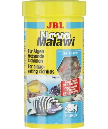 JBL NovoMalawi Complete Food for Algae-Eating Cichlids - 250ml Flakes - International Shipping - Buy Online on GoSupps.com