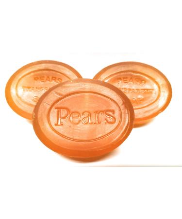 Pears Transparent Glycerin Bar Soap 3.5 Oz Each (3 Pack)