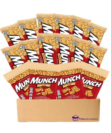 MUNCH Peanut Nut Bars With Brittle Bites Variety Pack