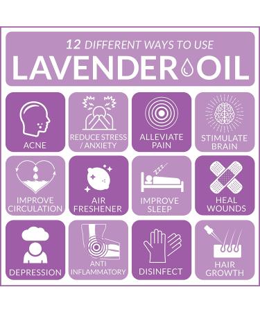 100% Pure Artnaturals Lavender Oil - 0.5 fl oz (15 ml) | Therapeutic & Aromatherapy - Buy Online on GoSupps.com