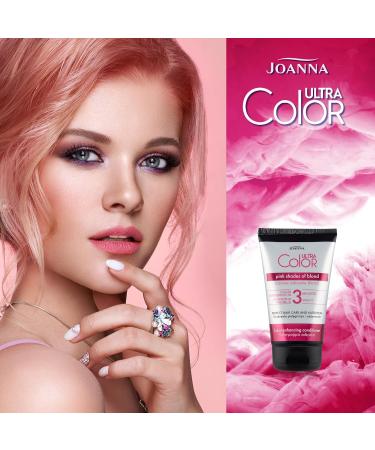 Joanna Pink Color Protection Conditioner for Natural & Colored Hair - 100 ml | Ideal for Pink & Blonde Shades - Buy Online on GoSupps.com