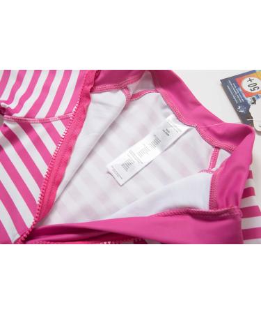 BONVERANO Baby Girls Sunsuit UPF 50+ with Sun Hat - Stripe, 2-3 Years - Buy Online on GoSupps.com