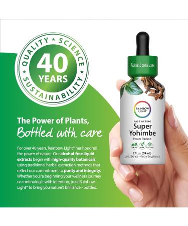 Rainbow Light Super Yohimbe Extract | 2 Fl Oz | Fast Acting Power Packed Formula | Alcohol Free | Non-GMO and Gluten Free Herbal Supplement | for Men and Women - Buy Online on GoSupps.com