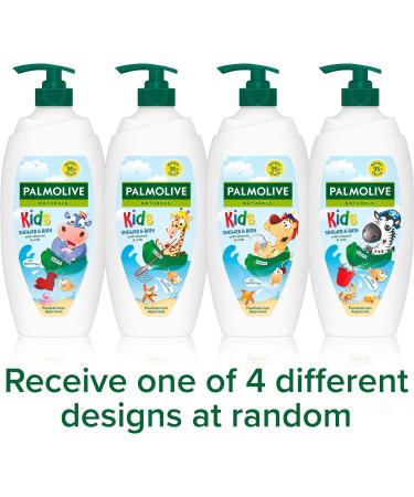 Palmolive Naturals Kids Almond & Milk Shower Gel 750ml - Dermatologically Tested Formula with Natural Almond & Aloe Vera Extracts - Buy Online on GoSupps.com