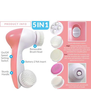 Facial Cleansing Brush | UK Company Face Brush Skincare for Women | Great Gifts for Her - Buy Online on GoSupps.com