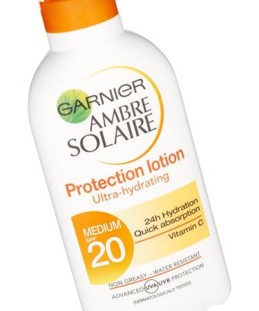 Garnier Ambre Solaire Ultra-hydrating Protection Lotion with SPF20 200ml - Buy Online on GoSupps.com