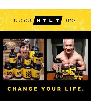HTLT Vegan Protein - 32.9g Per Serving | 28 Servings | Vanilla Peanut Butter | Plant-Based Protein for Men & Women | 2 LBS - Buy Online on GoSupps.com