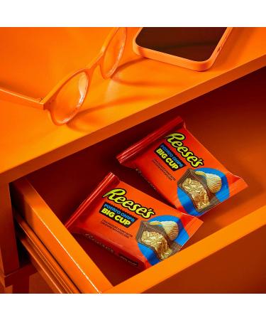 REESE'S Big Cup Milk Chocolate Peanut Butter with Potato Chips - 16 Count, Gluten Free, 1.3oz Packs - Buy Online on GoSupps.com
