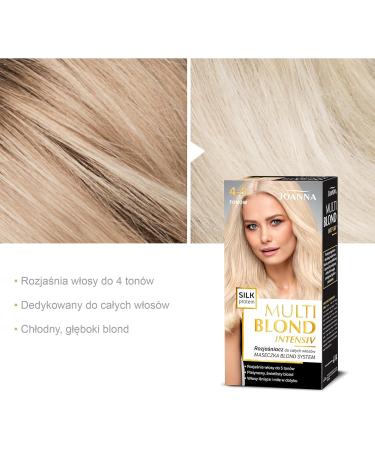 Joanna Multi Blond Intensive Lightener for Whole Hair 4 -5 Tones - Buy Online on GoSupps.com