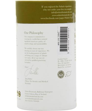 Organic Solaris Tea King of Pu Erh 100g Loose Whole Leaf Black Tea - Pack of 1 - Buy Online on GoSupps.com