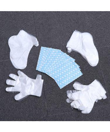 Beaupretty 1200PCs Paraffin Wax Bath Liner - Disposable Plastic Gloves & Booties for Foot Care Therapy - Buy Online on GoSupps.com