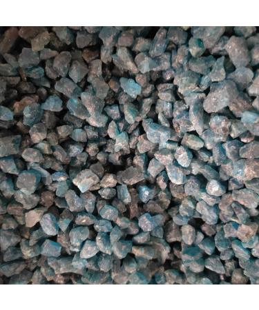 Reiki Healing Crystal 100g-500g Natural Blue Apatite Crystal Rough Phosphate Rock Mineral Healing Can be Used for Meditation (Size : 100g) - Buy Online on GoSupps.com
