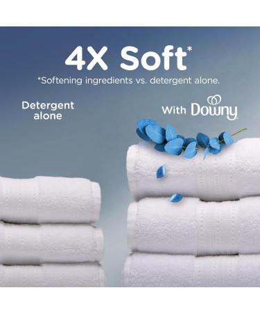 Downy Ultra Soft Fabric Softener Liquid Balance Crisp Rain and Blue Eucalyptus 1.66L 1.66 l (Pack of 1) - Buy Online on GoSupps.com