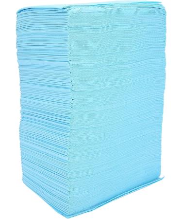 Disposable Dental Bib Mat 125pcs - Blue Dental Bibs for Home Use | International Shipping - Buy Online on GoSupps.com