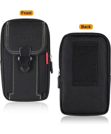 Hejo Men's Tactical Belt Bag - Small Multifunctional Hip Bum Bag for Cycling Hiking & Camping - Buy Online on GoSupps.com