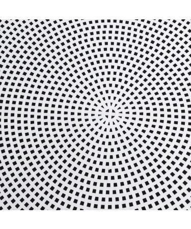 10pcs Clear Mesh Plastic Canvas DIY Kit | Round Plastic Canvas Sheets for Needlepoint | 20cm Embroidery Hoop Included - Buy Online on GoSupps.com
