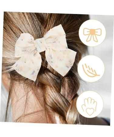 FOMIYES 1 Set Hair Accessories Bands Scrunchies Satin Scrunchies Elastics Bands Ponytail Scrunchies Bow Knotted Satin Hair Tie Bowknot Hair Clip Girl Alligator Clip The Flowers Mesh - Buy Online on GoSupps.com
