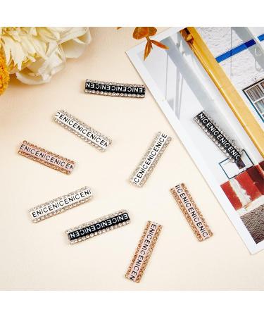 NICENEEDED 36 Strips Diamond Nail Art Chains 3D Crystal Word Nail Charms with Nail Rhinestones Glitter Bling Design Nail Ornaments DIY Design Decorations for Manicure Tips - Buy Online on GoSupps.com